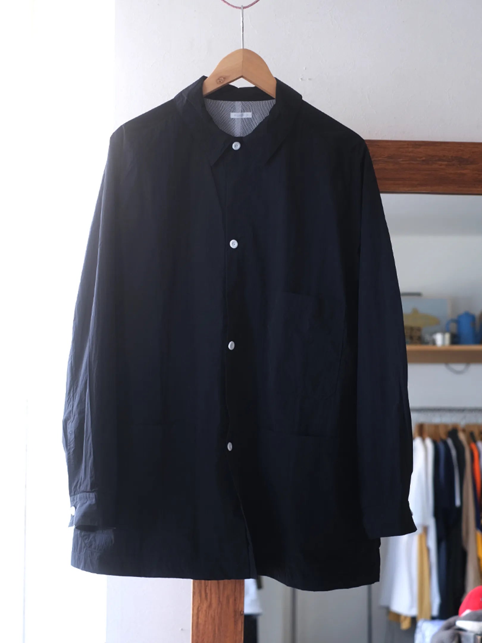 SOWBOW "Sport Jacket H / Tie-Dye Indigo"