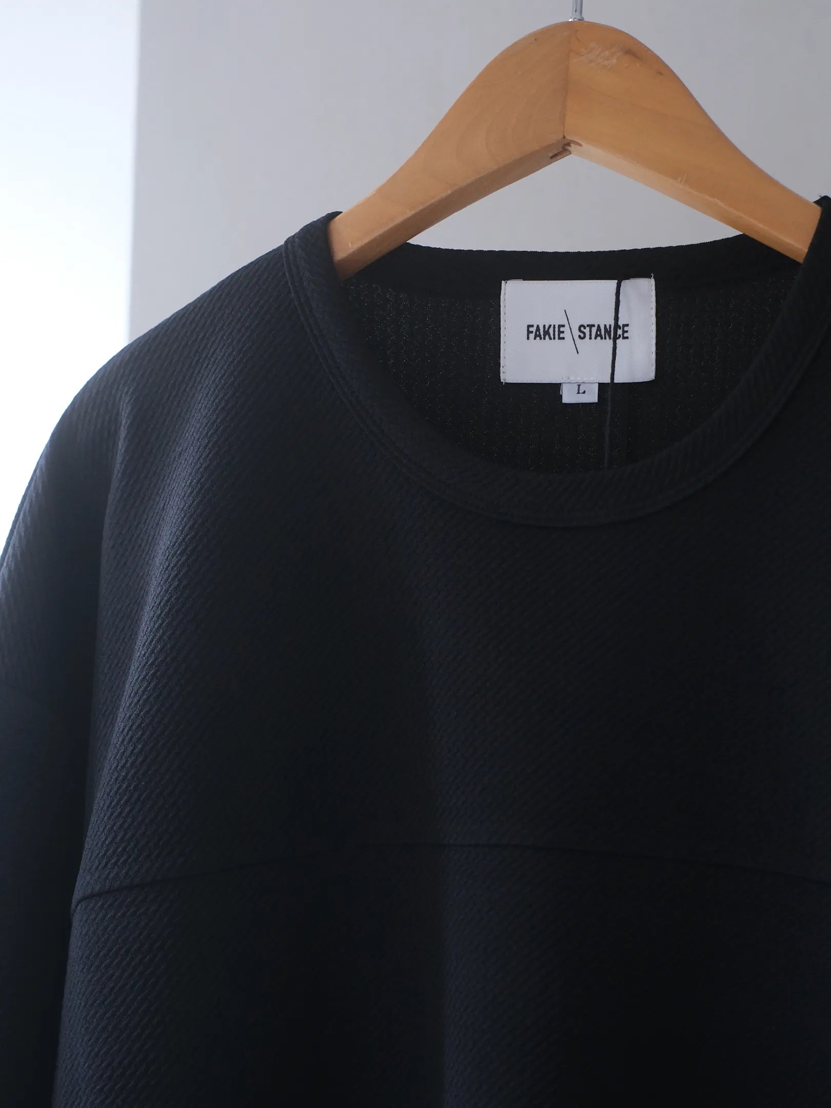 FAKIE STANCE "Hockey Tee(BLACK)"