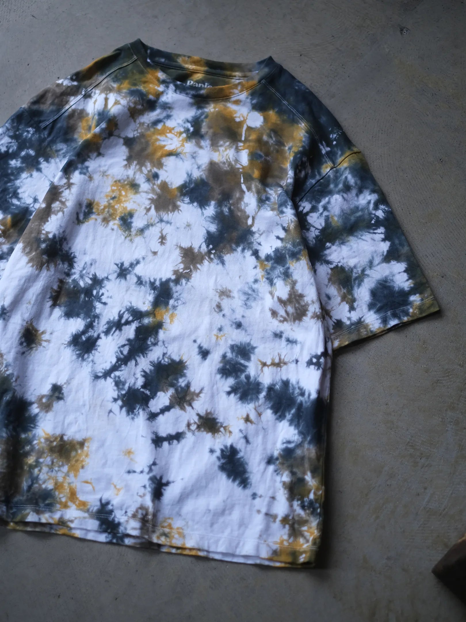 Panio 　"RELAX S/S Tee-HAND DYED(E)"