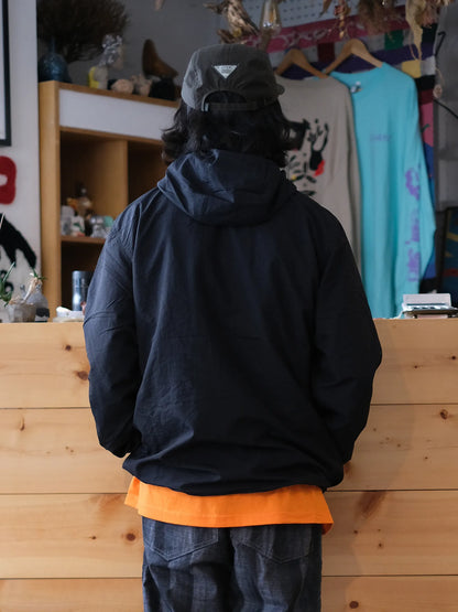 ★受注販売★LOTUSLAND  "Land scape ANORAK(BLACK)"