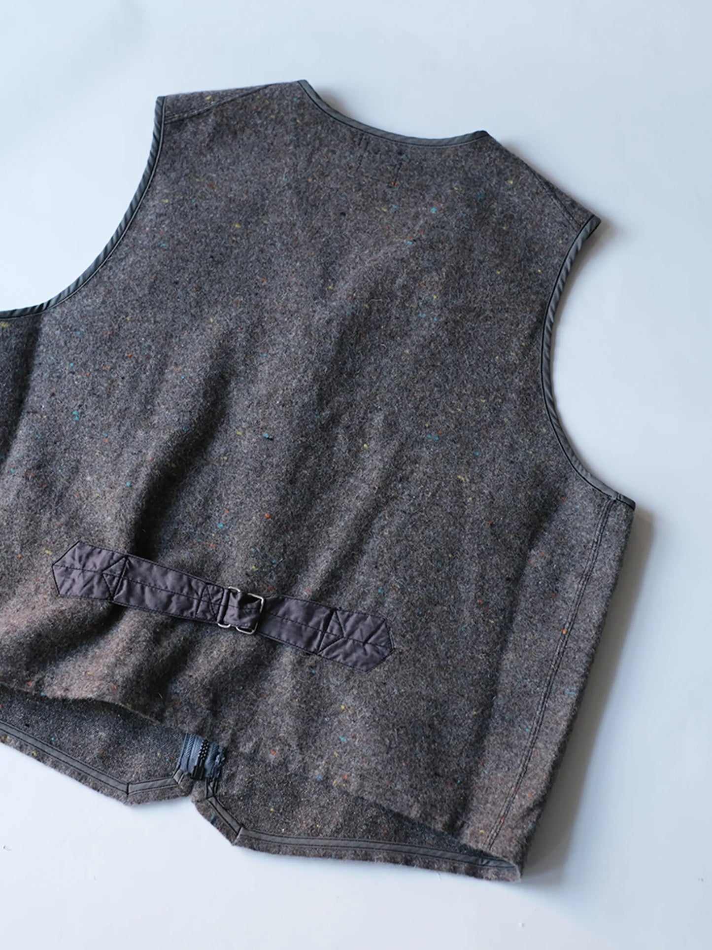 POST O'ALLS "1502-TWB Fleece Vest (trashed wool version) "