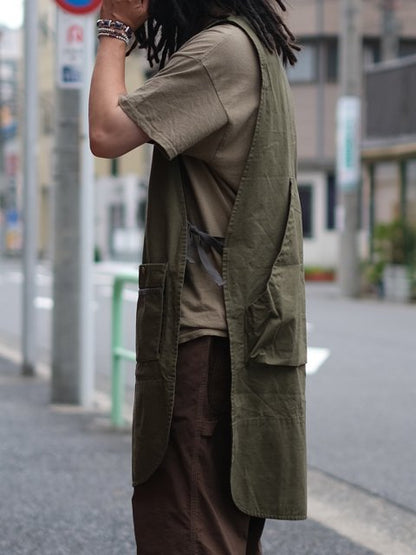 UNROOTED×Ritawaco "gardening apron"