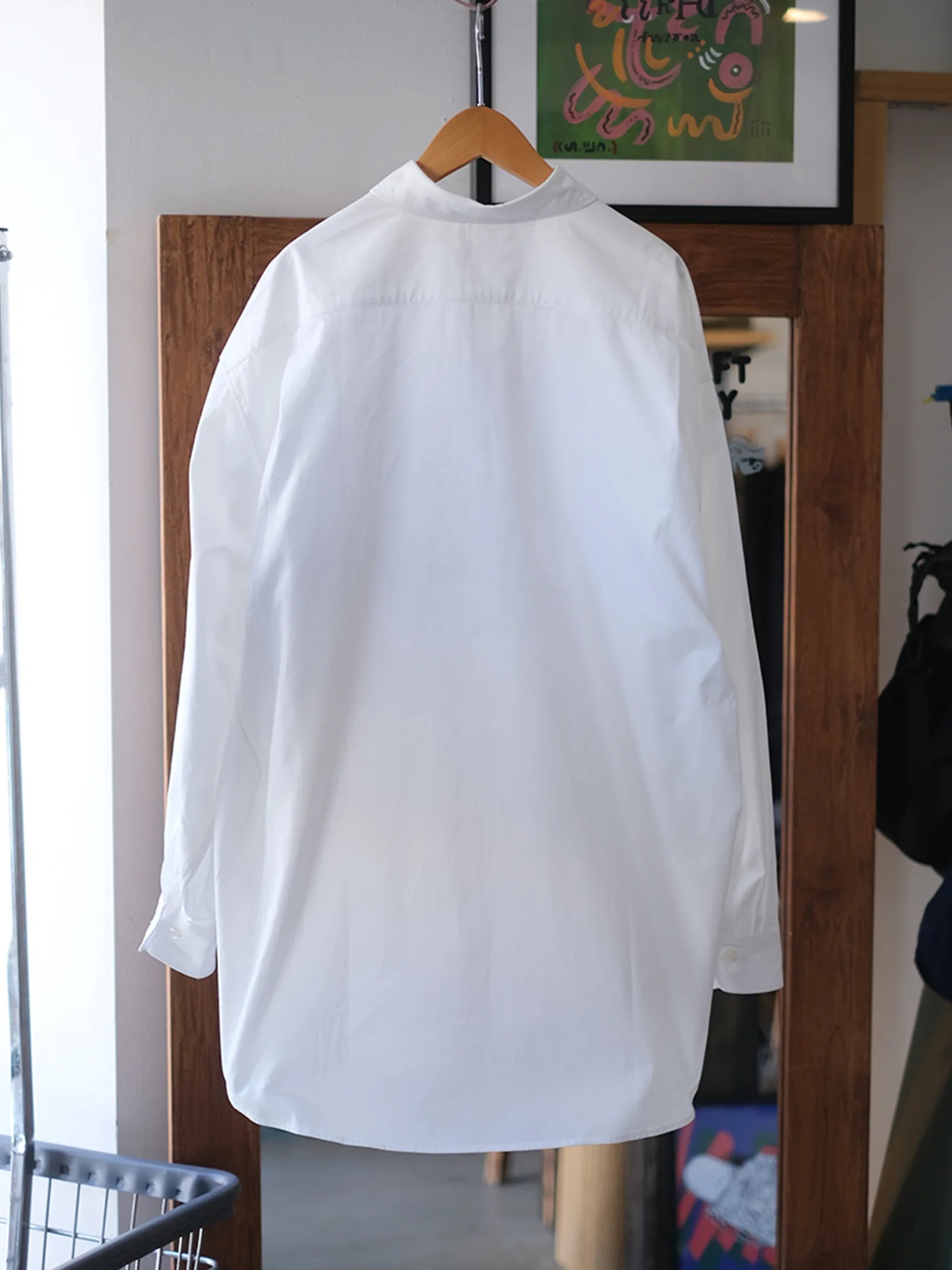 THE SUNNY "LUCKY BIG SHIRTS(WHITE)"