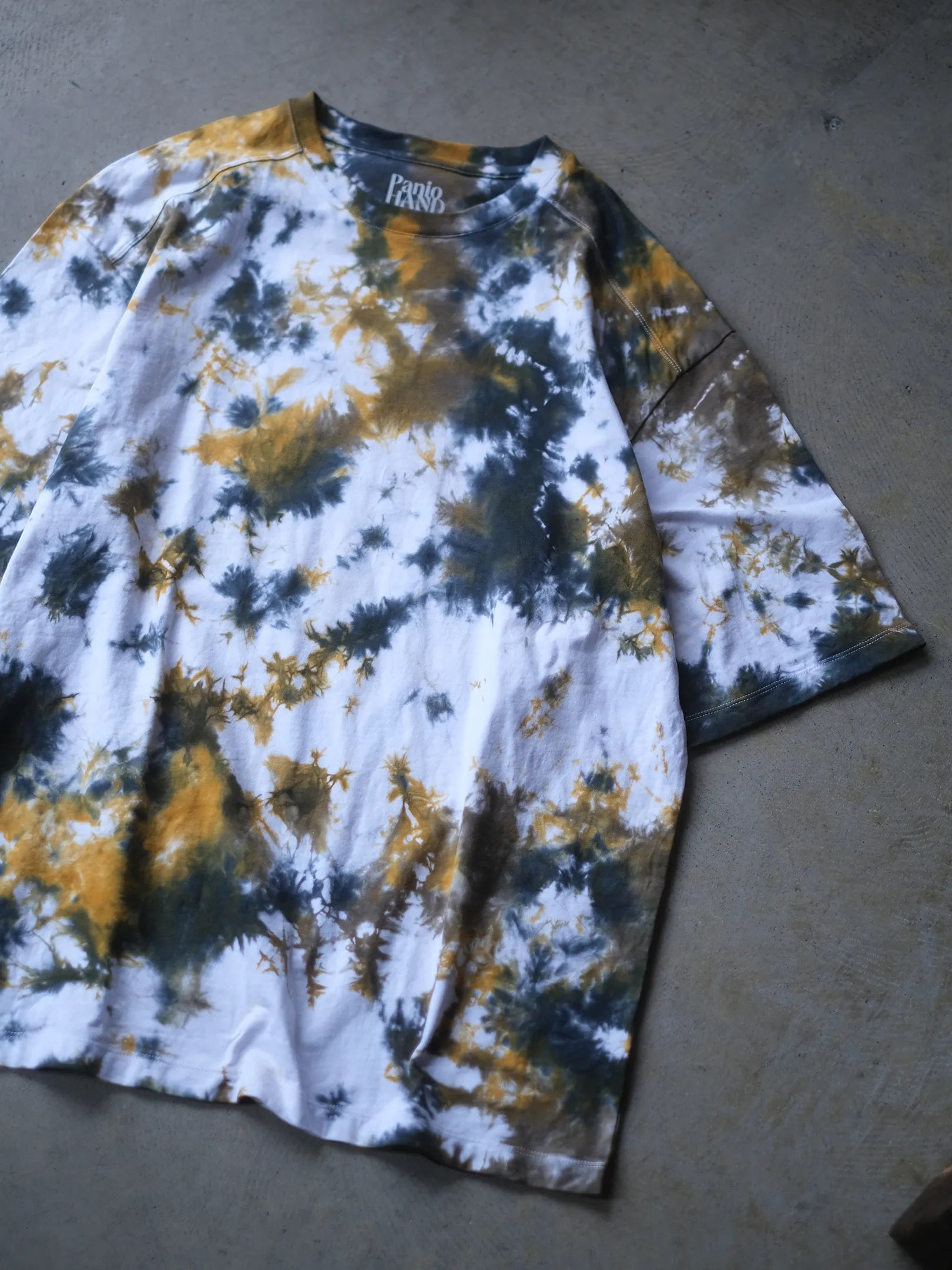 Panio 　"RELAX S/S Tee-HAND DYED(F)"