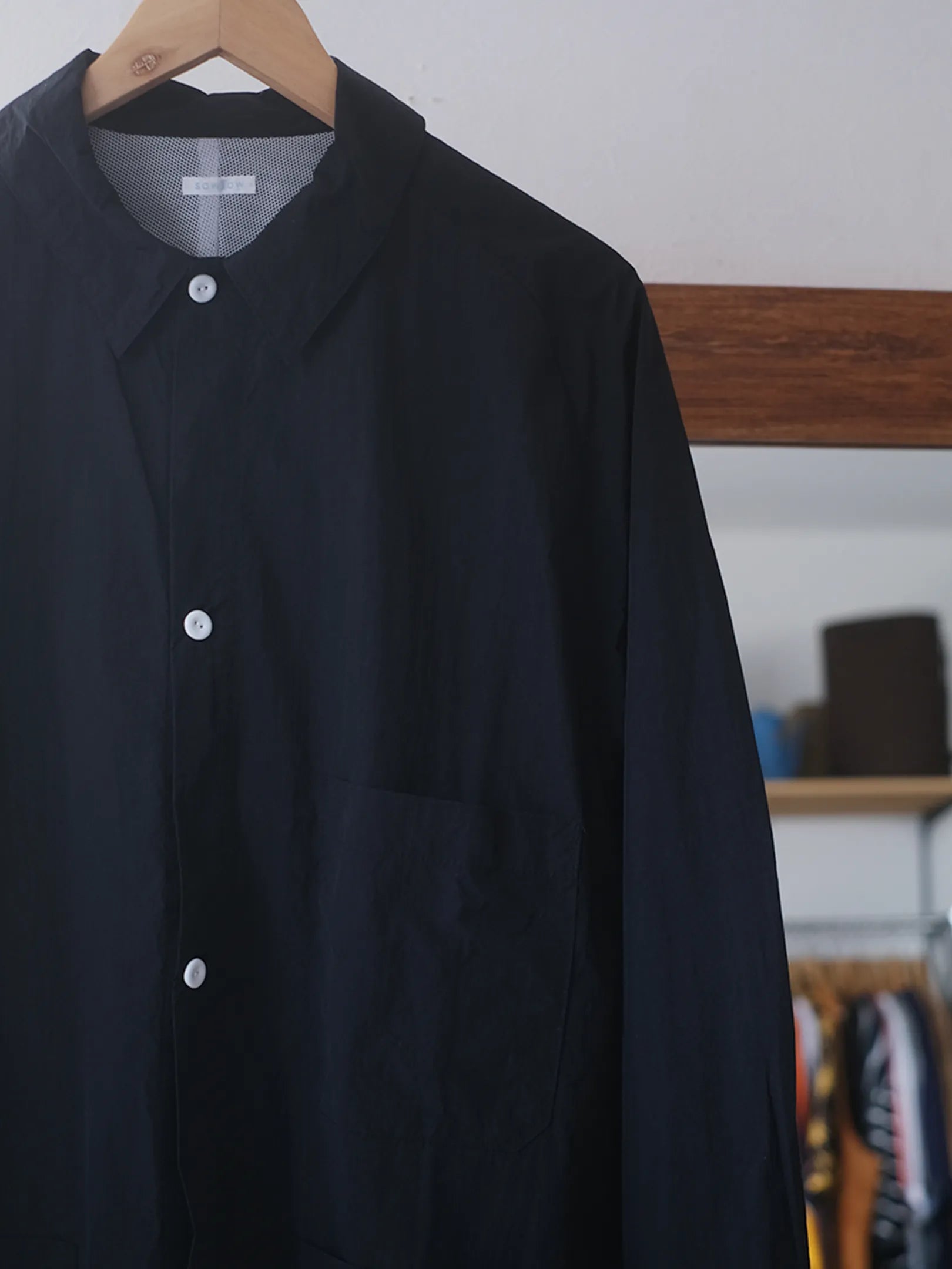 SOWBOW "Sport Jacket H / Tie-Dye Indigo"