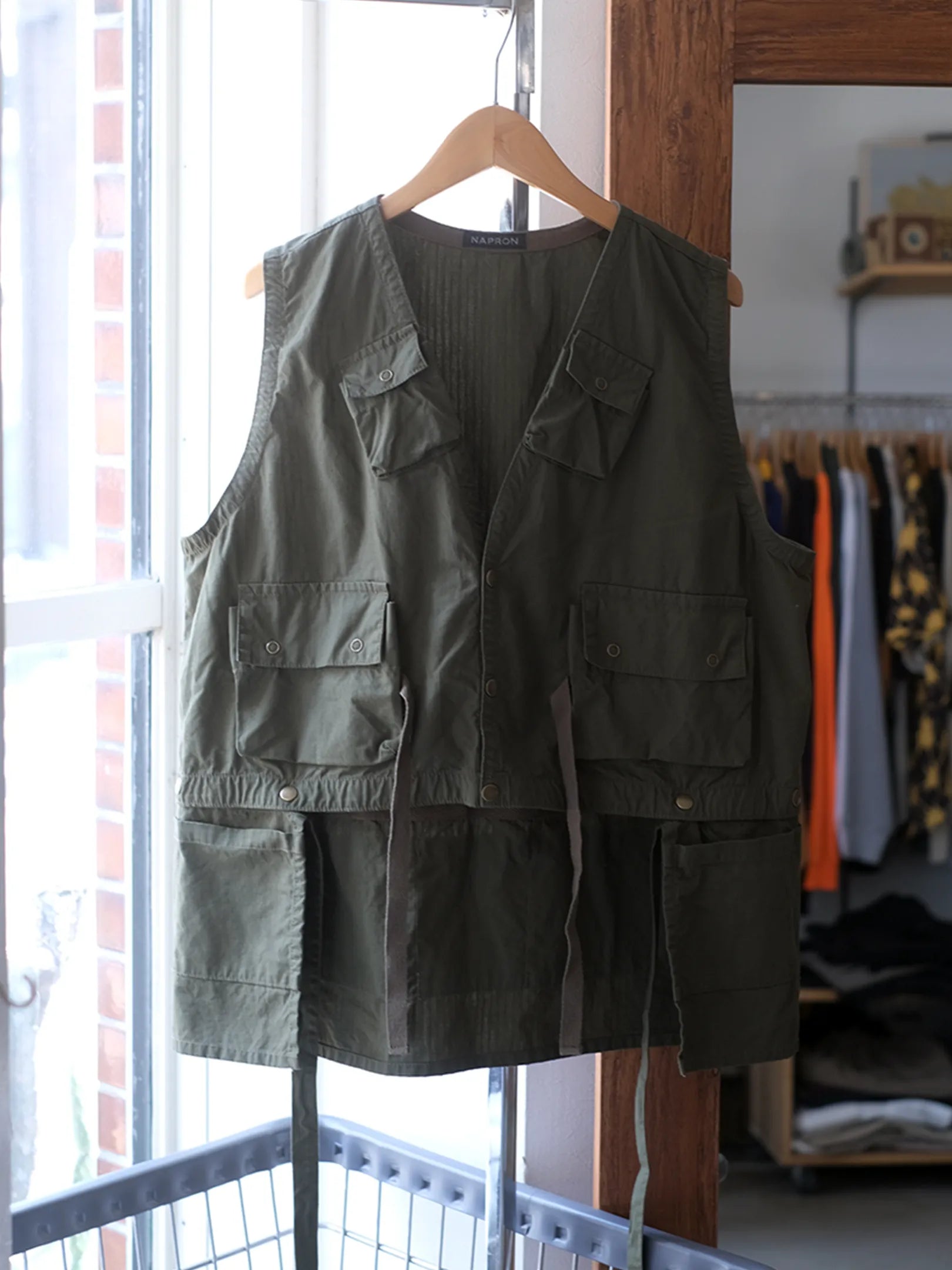 NAPRON "AIR FORCE VEST APRON(2colors)"
