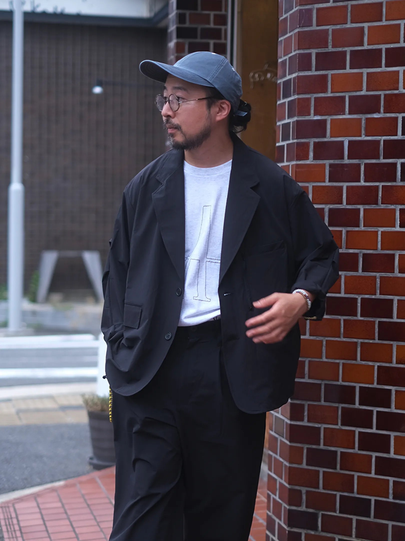FAKIE STANCE　"Nylon Tailored Jacket"