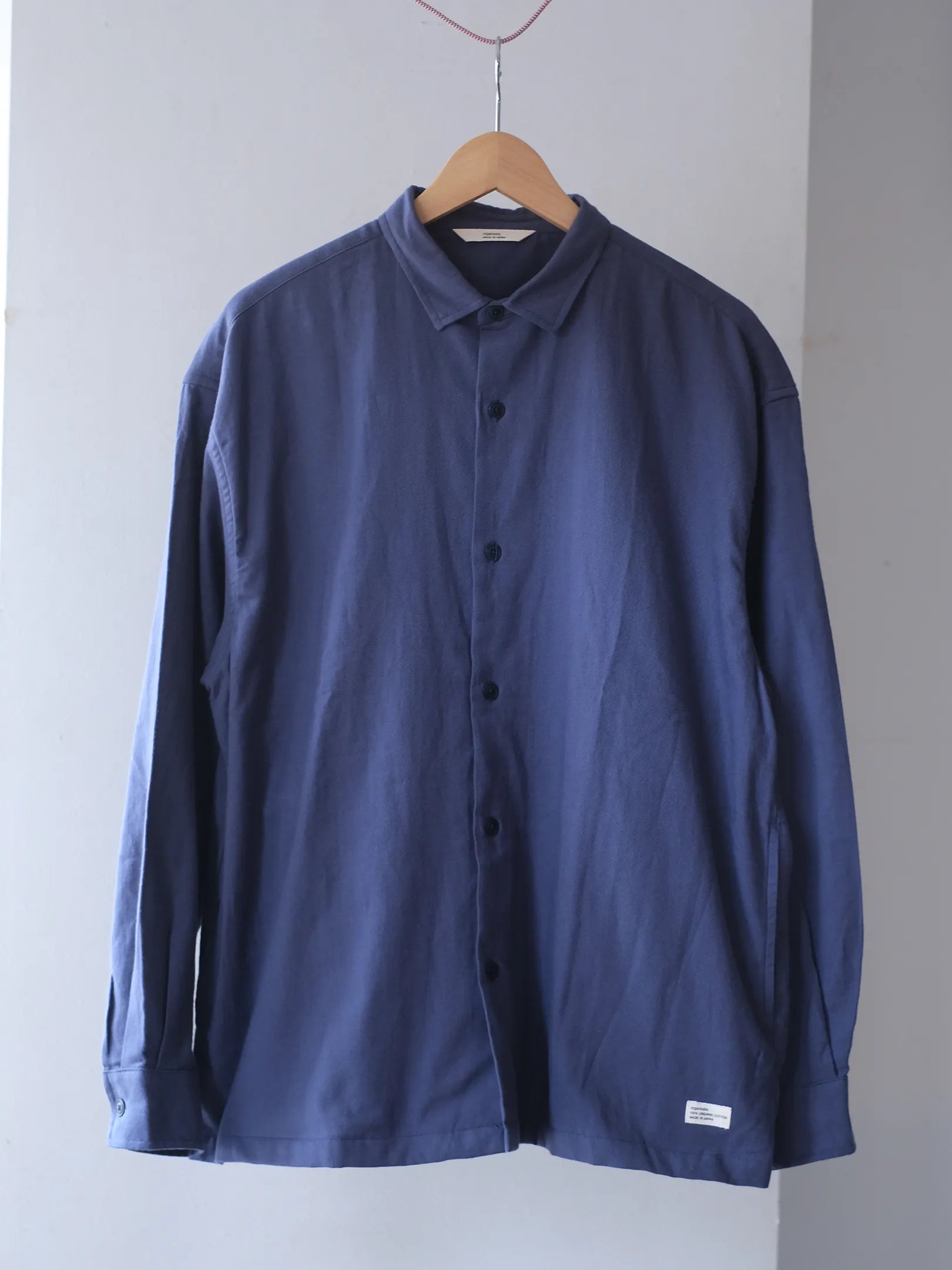 organicsta  "ORGANIC COTTON FLANNEL SHIRT JACKET(2colors)"