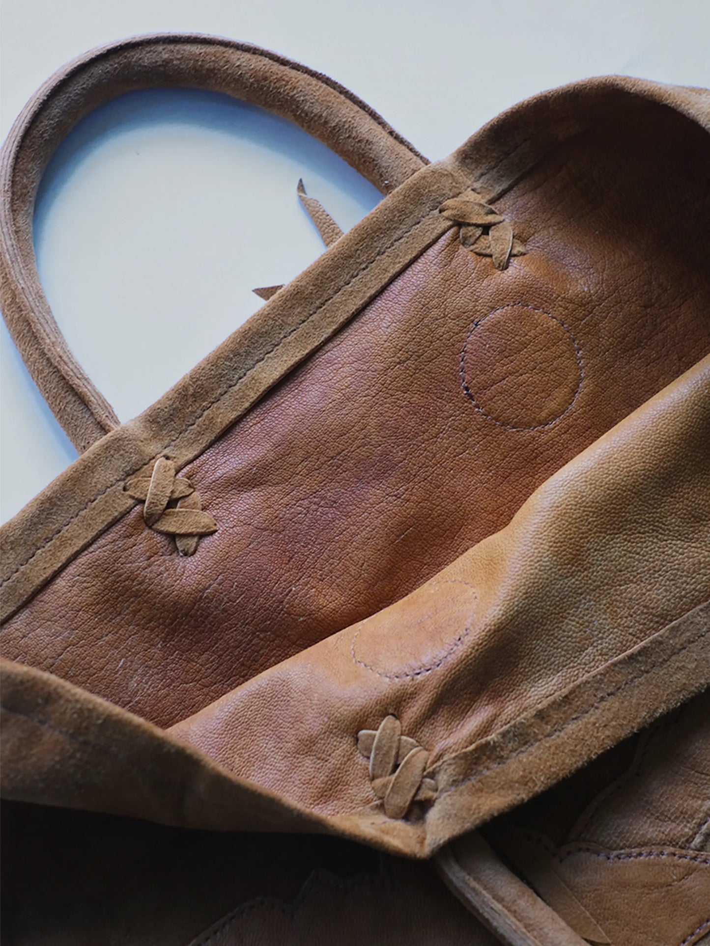 WESTOVERALLS "ARIZONA LEATHER BAG"