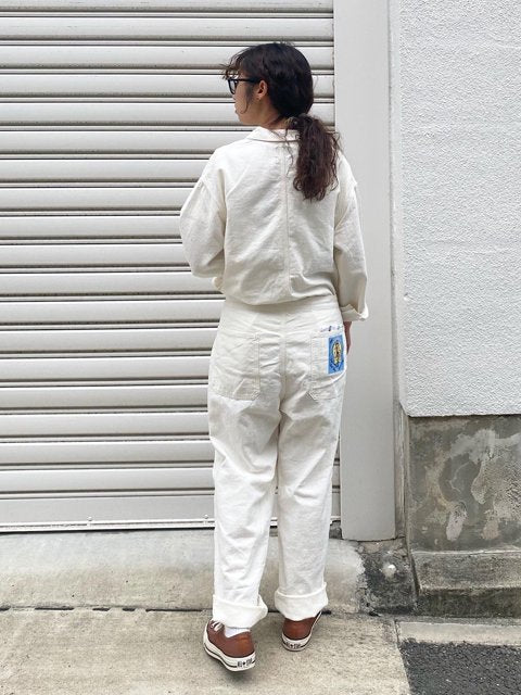 WESTOVERALLS "SWELL×WOA FLAX ONE PIECE"