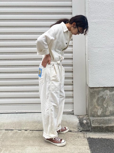 WESTOVERALLS "SWELL×WOA FLAX ONE PIECE"