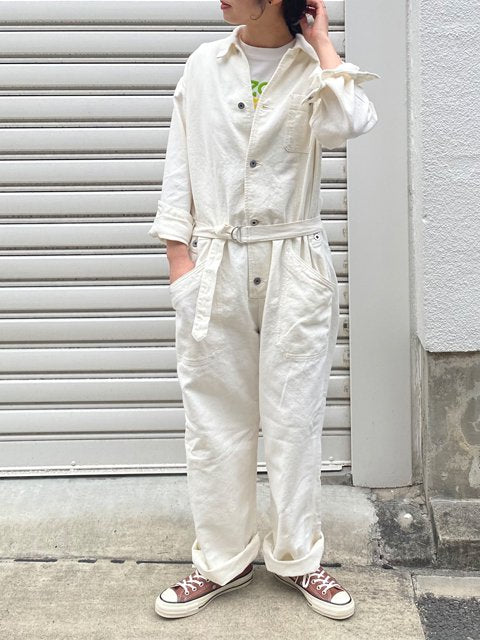 WESTOVERALLS "SWELL×WOA FLAX ONE PIECE"