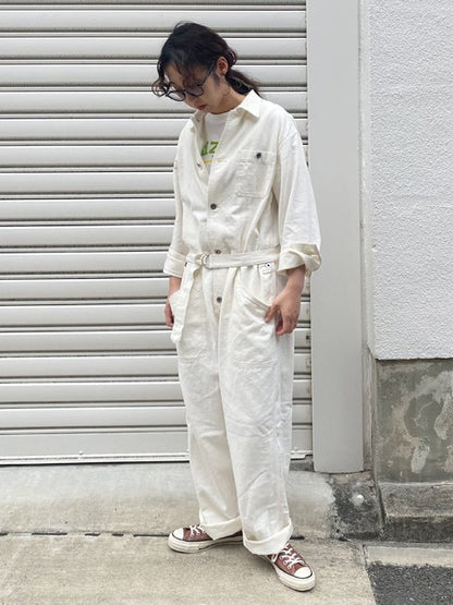 WESTOVERALLS "SWELL×WOA FLAX ONE PIECE"