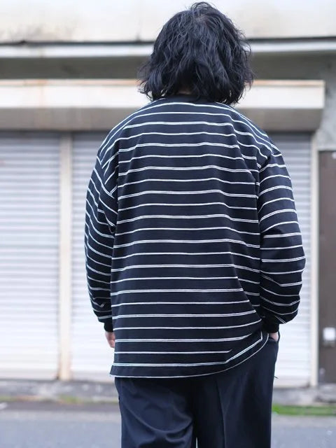 wonderland  "Border L/S T-shirts"