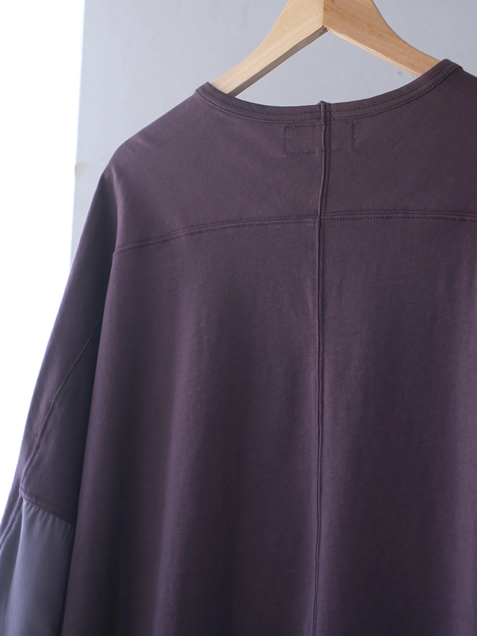 UNFRM "COTTON KNIT MESH RELAXED DOLMAN 6/10 PULLOVER(2colors)"