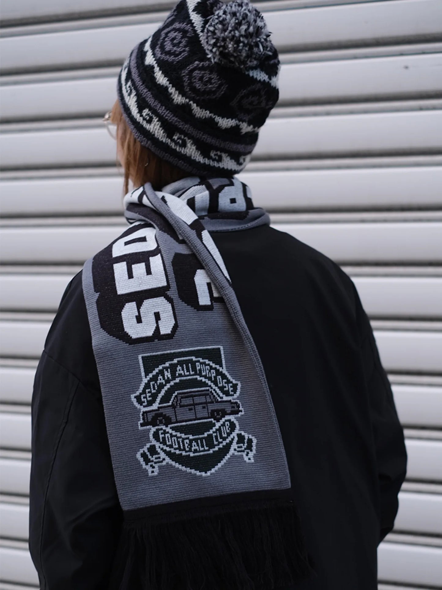 SEDAN ALL-PURPOSE "Football Scarf(2colors)"