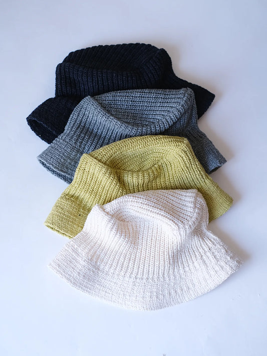 HIGHLAND2000 "LINEN COTTON BUCKET HAT(4colors)"
