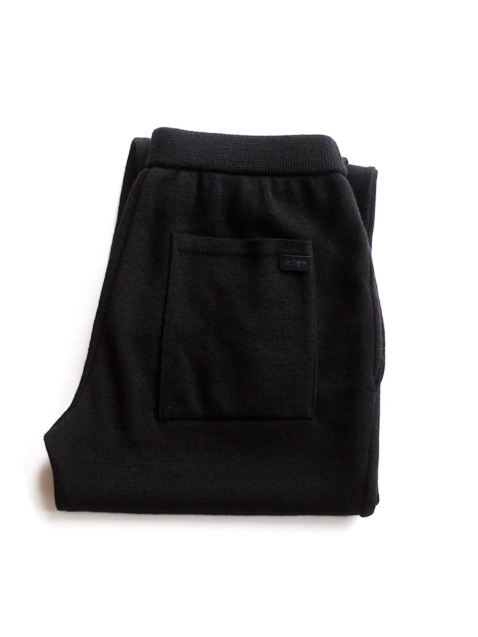 A.D.A.N "1TUCK WIDE KNIT PANTS"