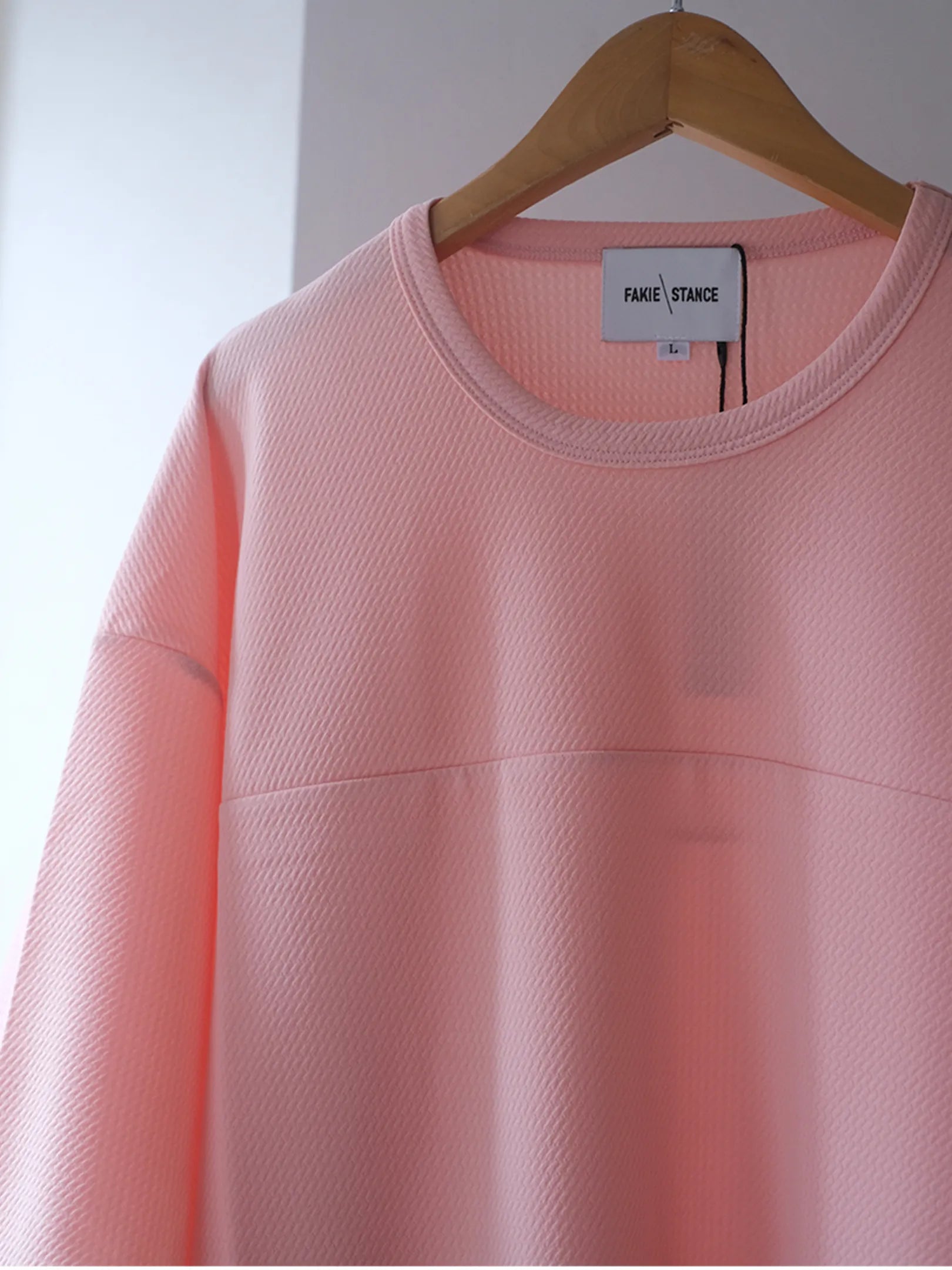 FAKIE STANCE "Hockey Tee(PINK)"