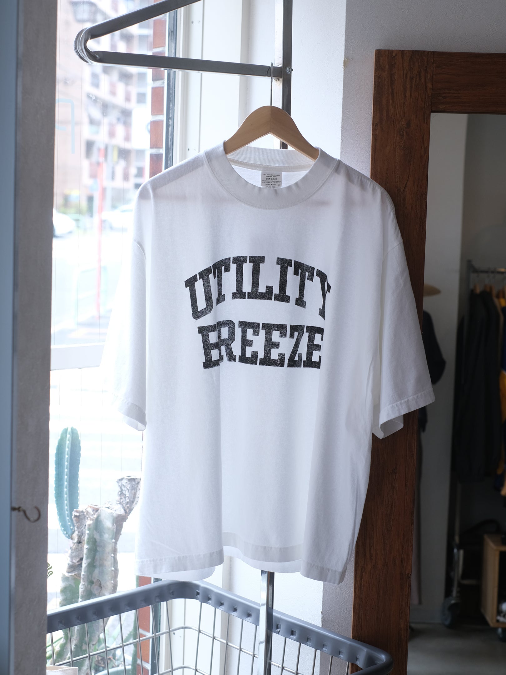 Kha:ki "WIDE TEE -UTILITY BREEZE-(3colors)"