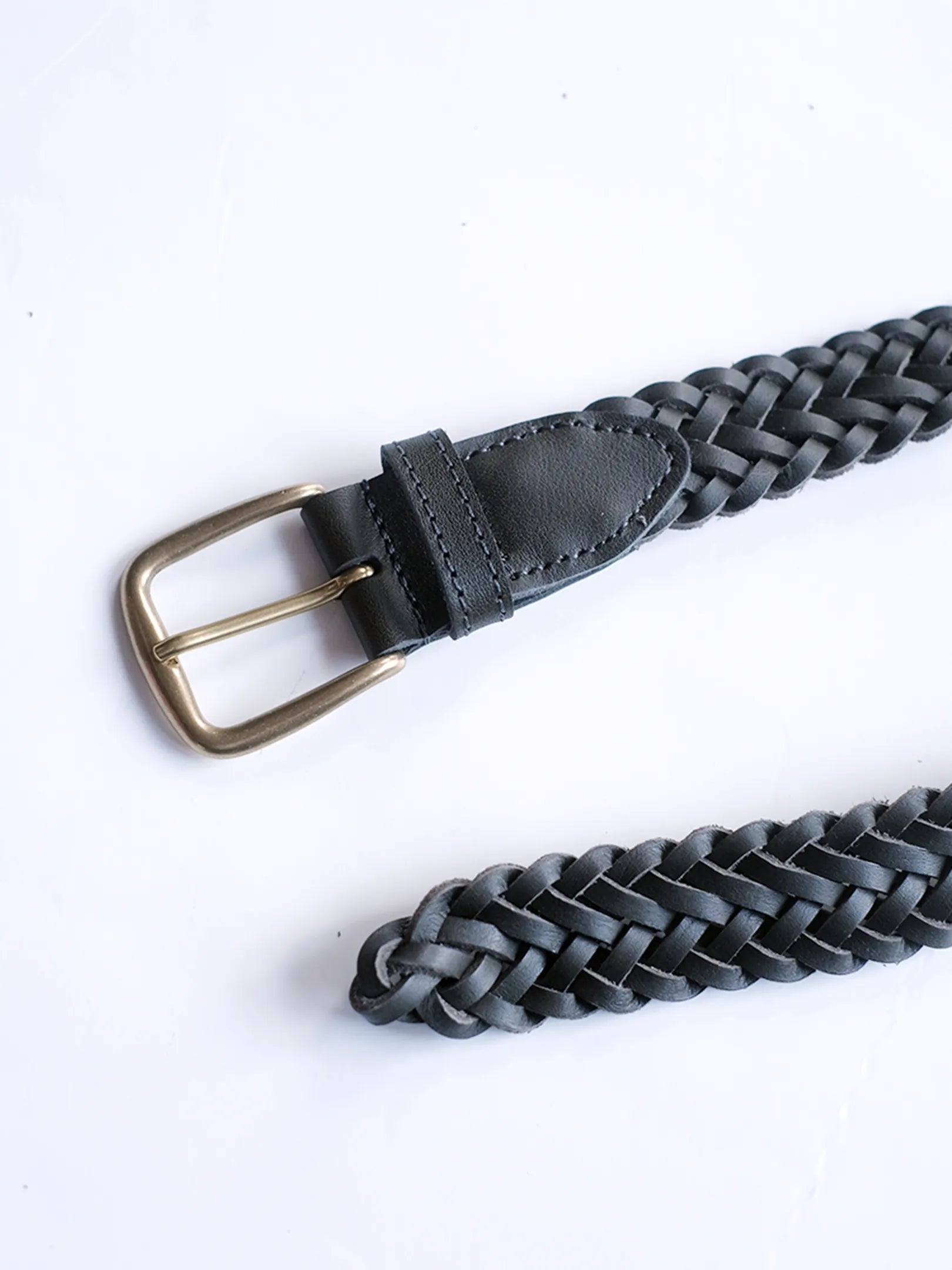 wonderland "Leather Mesh Belt"