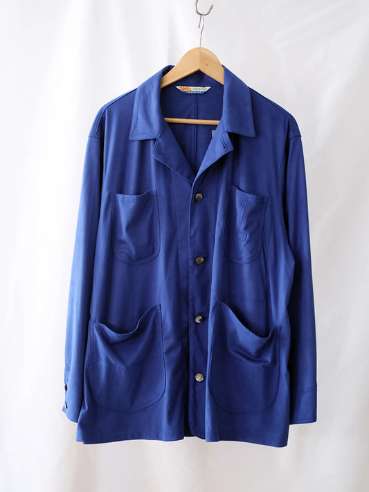 THE SUNNY "TECH SUEDE COVERALLS(BLUE)"