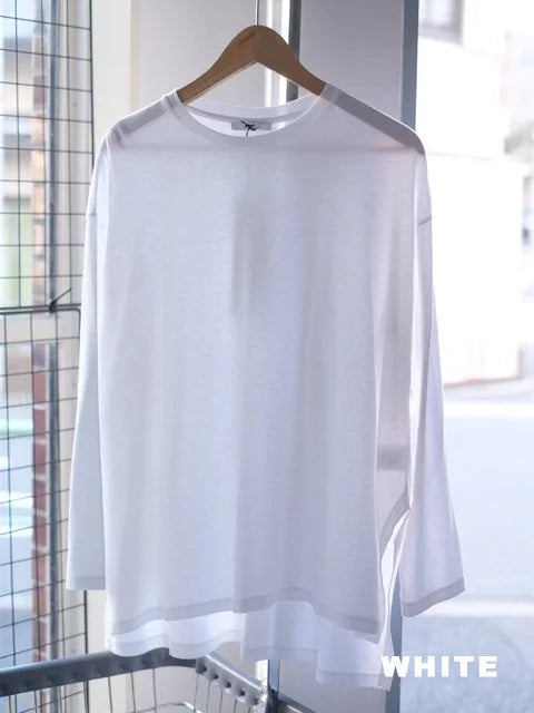 manon "SQUARE DRAPE TEE(3colors)"