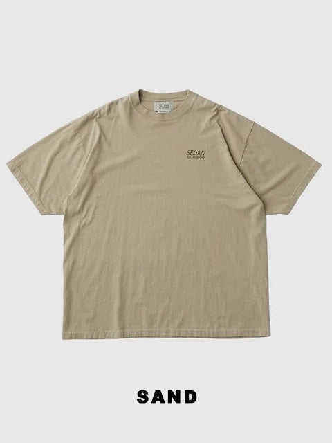 SEDAN ALL-PURPOSE "GARMENT DYED S/S TEE"