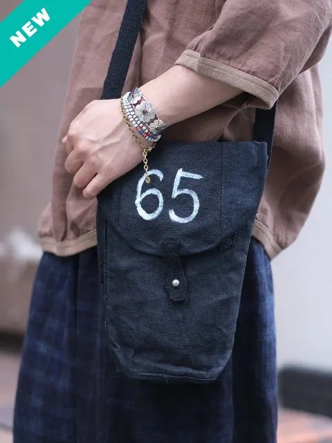 ARTE POVERA "1940年代イタリアリネンショルダーBAG RE-ショルダーBAG"