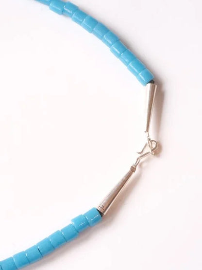 THE SUNNY "BEADS NECKLACE(BLUE)"