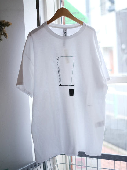 ARTE POVERA "ギルダン RE-「N」プリントT(2colors)"