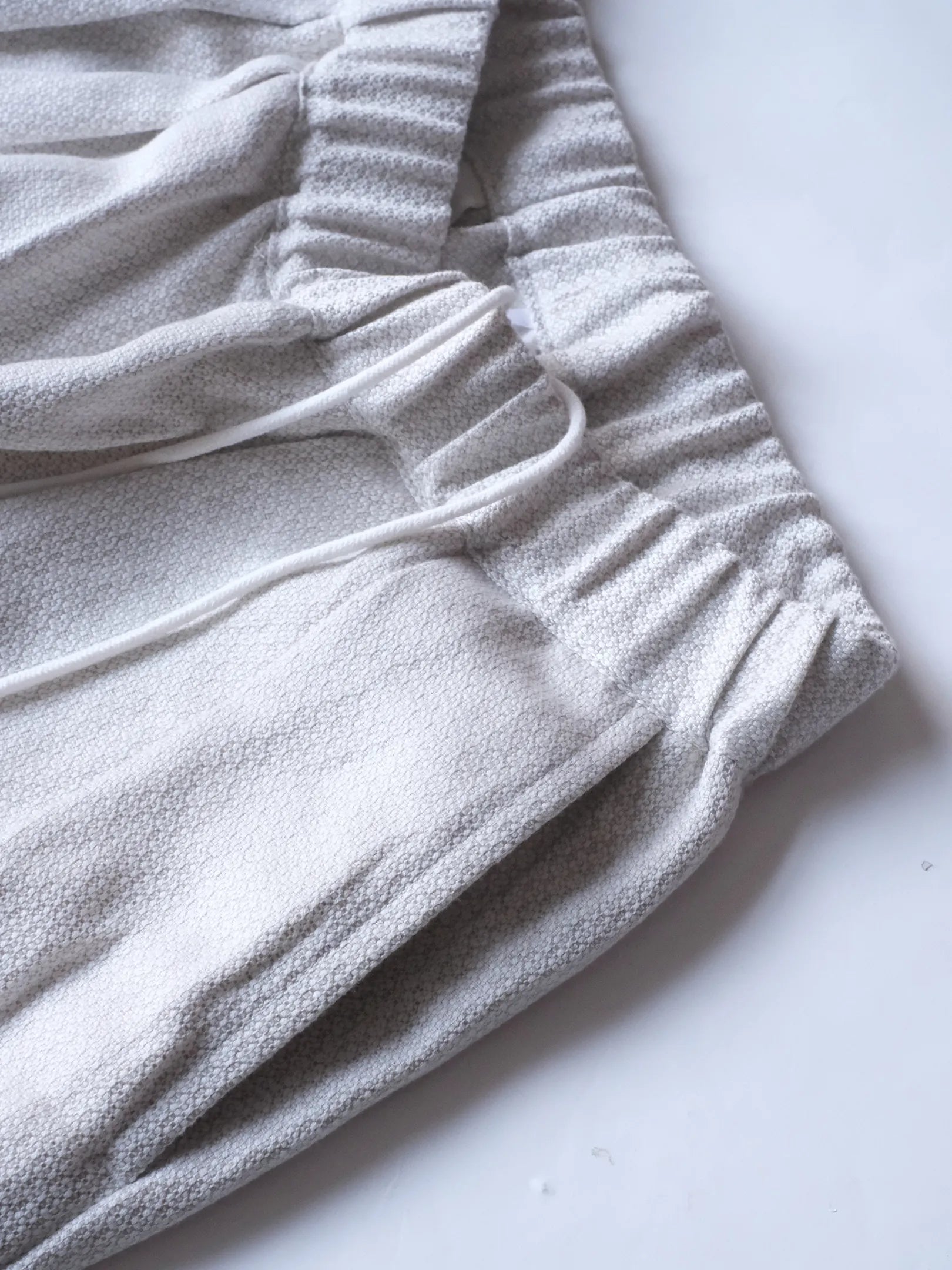 ATPOVA/ARTE POVERA "セレモニー リネンポリエステル混 2タックイージーPT"