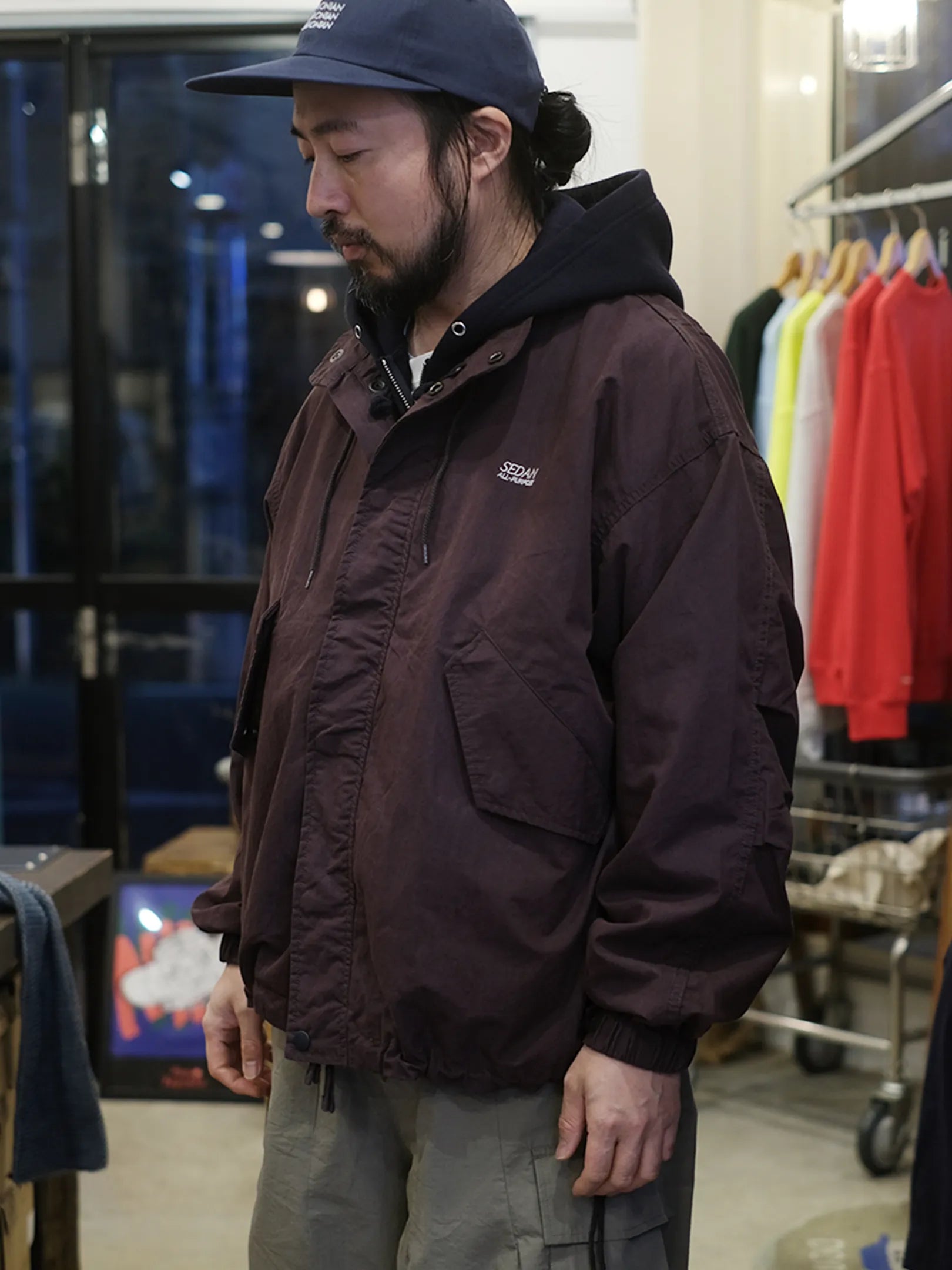 2/21 12~  SEDAN ALL-PURPOSE "Stand Collar Jacket"