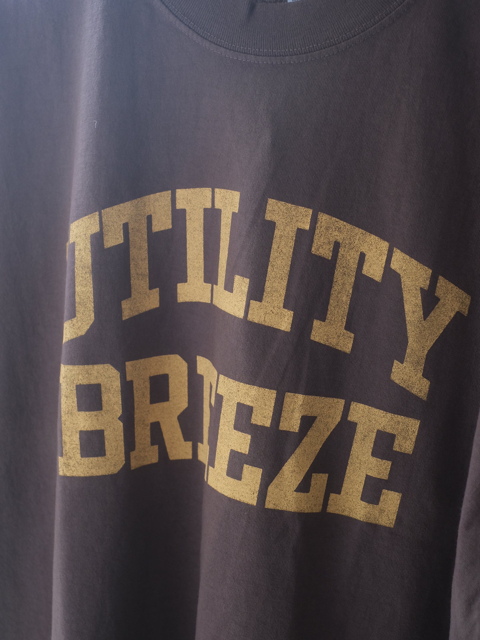 Kha:ki "WIDE TEE -UTILITY BREEZE-(3colors)"