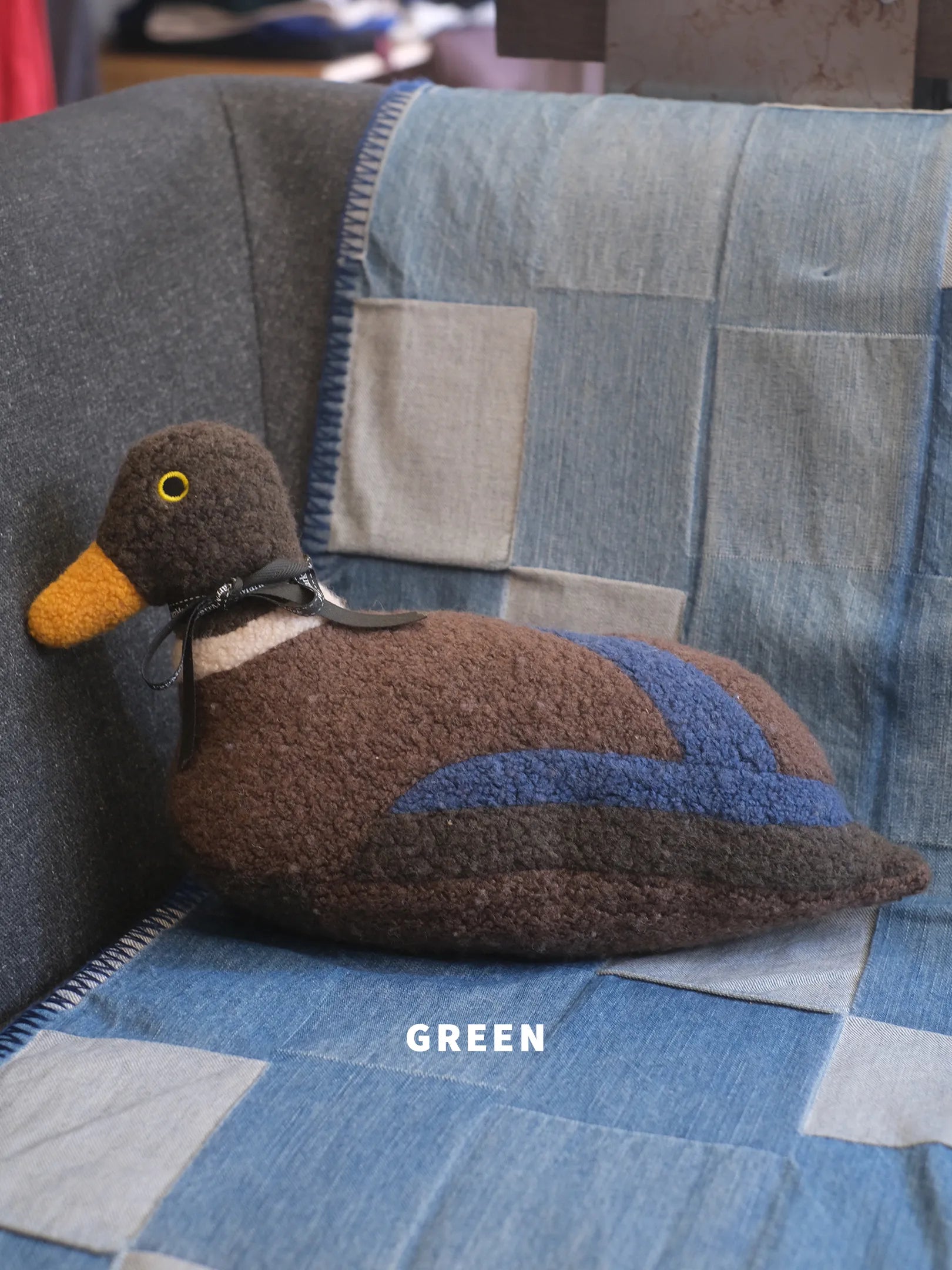 ParrMark CRAFT WORKS  "DUCK CUSHION(2colors)"