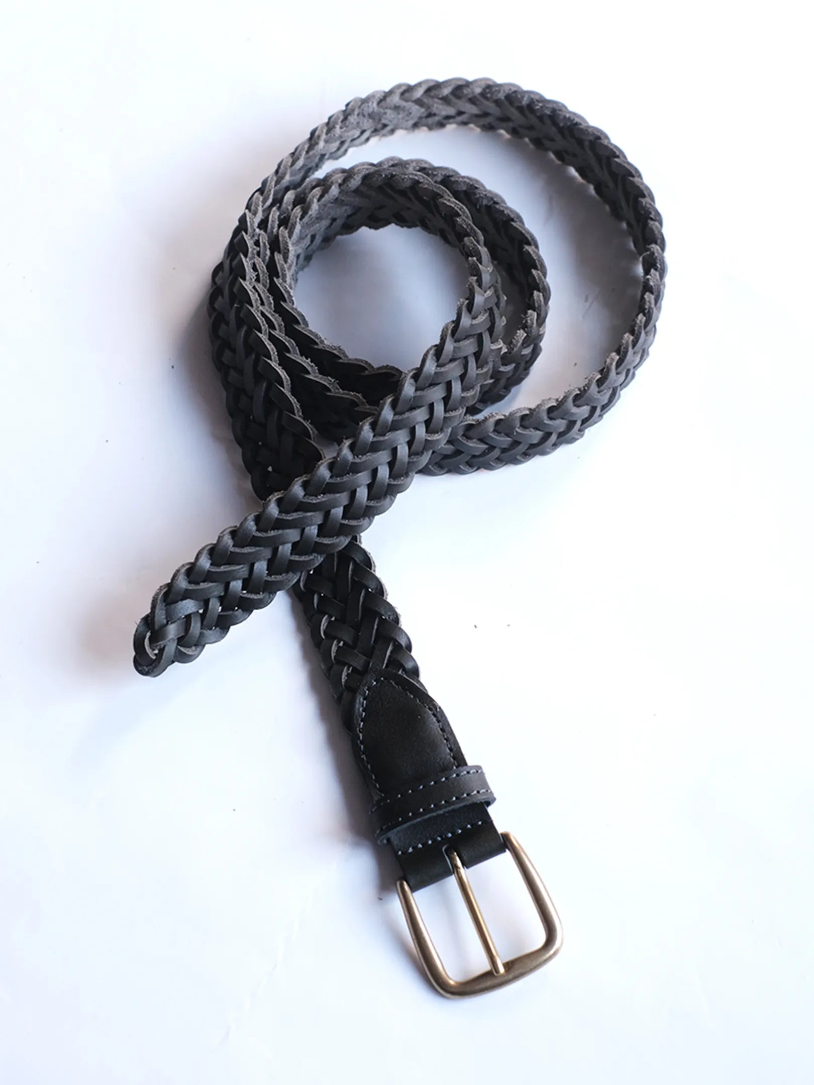 wonderland "Leather Mesh Belt"