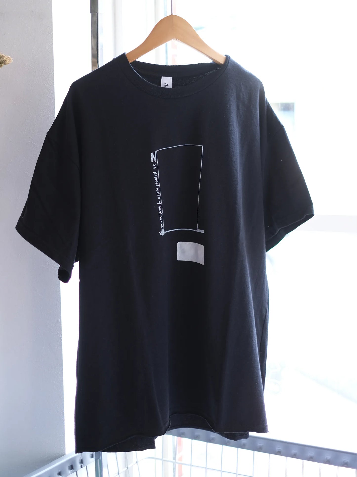 ARTE POVERA "ギルダン RE-「N」プリントT(2colors)"