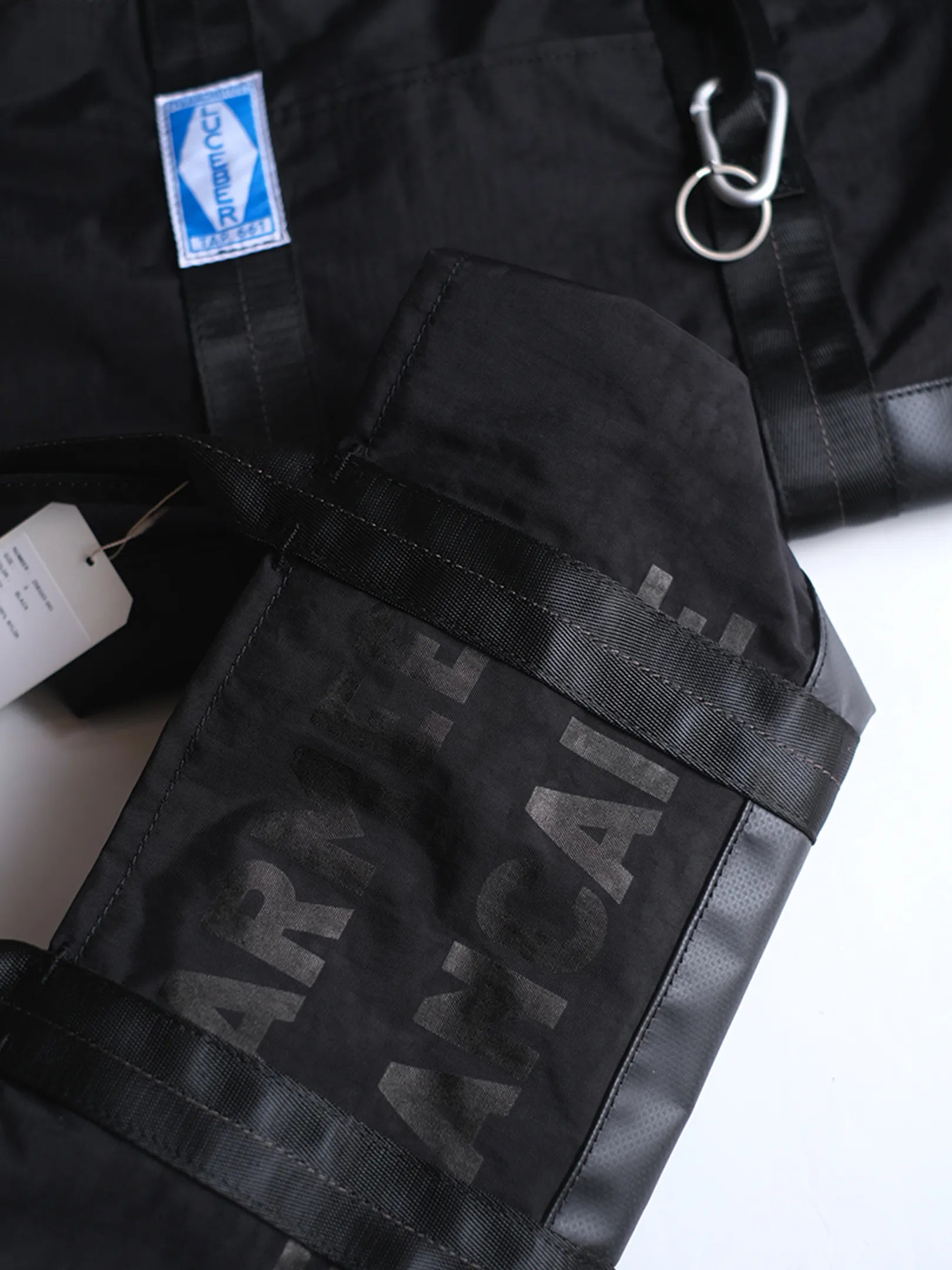 LUCEBER　"TOTE BAG (BLACK)"