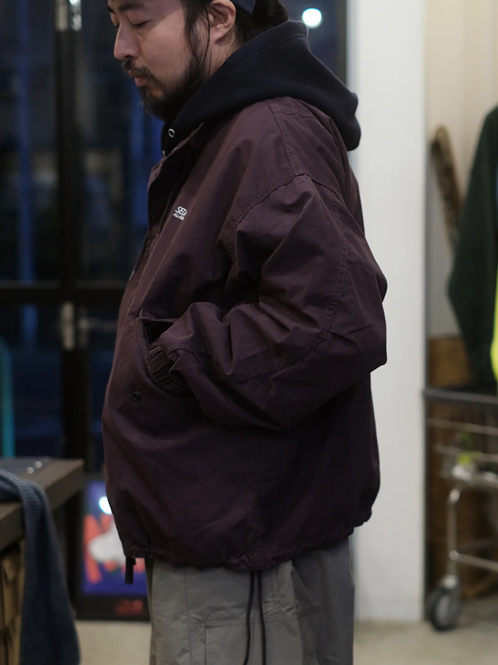 2/21 12~  SEDAN ALL-PURPOSE "Stand Collar Jacket"