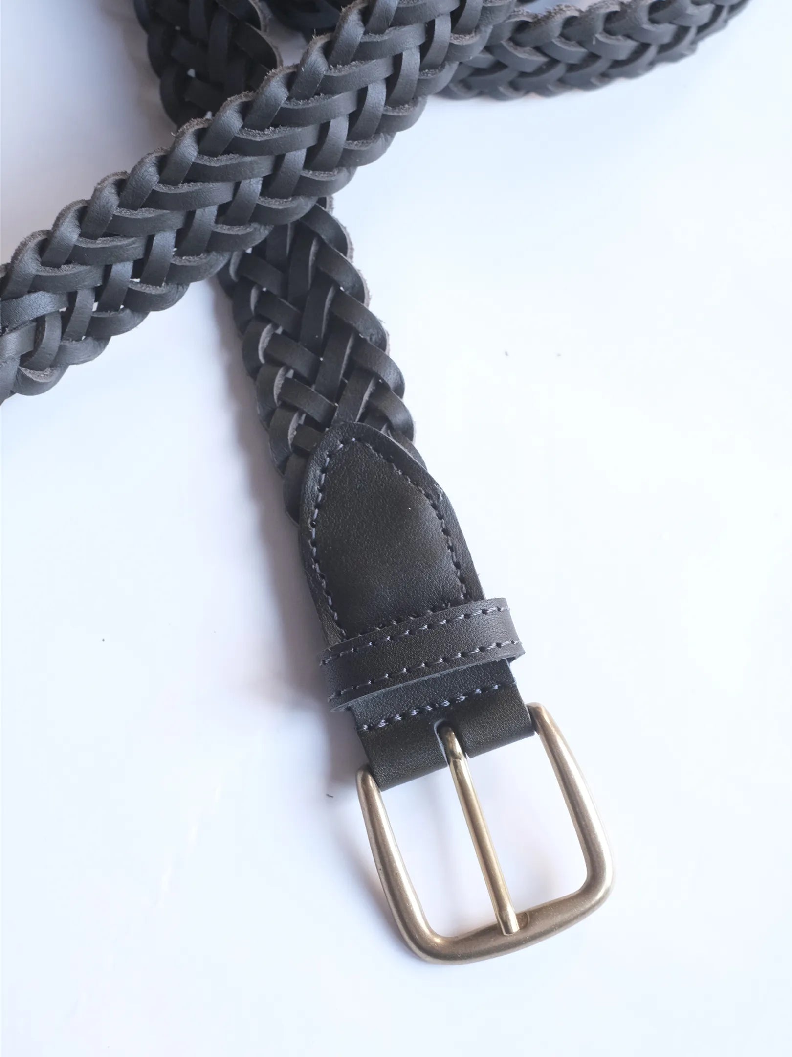 wonderland "Leather Mesh Belt"