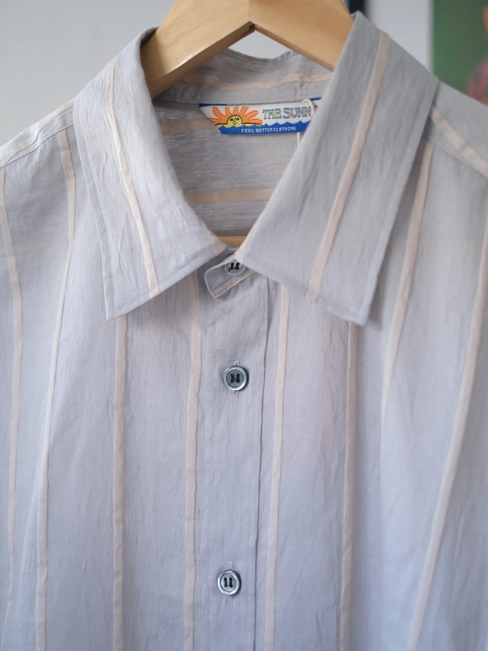 THE SUNNY "LUCKY BIG SHIRTS(STRIPE)"