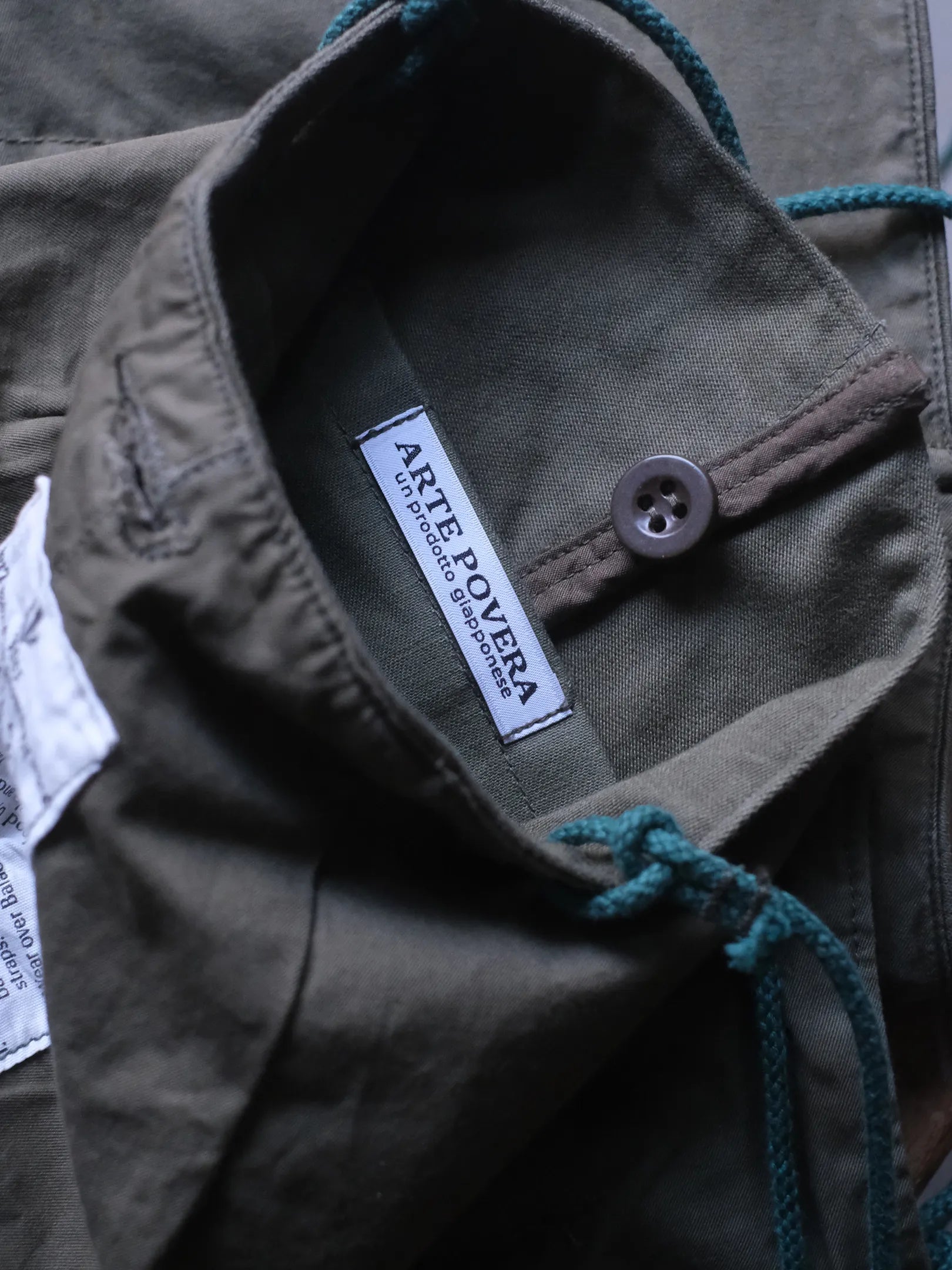 ARTE POVERA "イギリススモックパーカー1950 RE-インドラリーキルト MIX サコッシュ"(3patern)