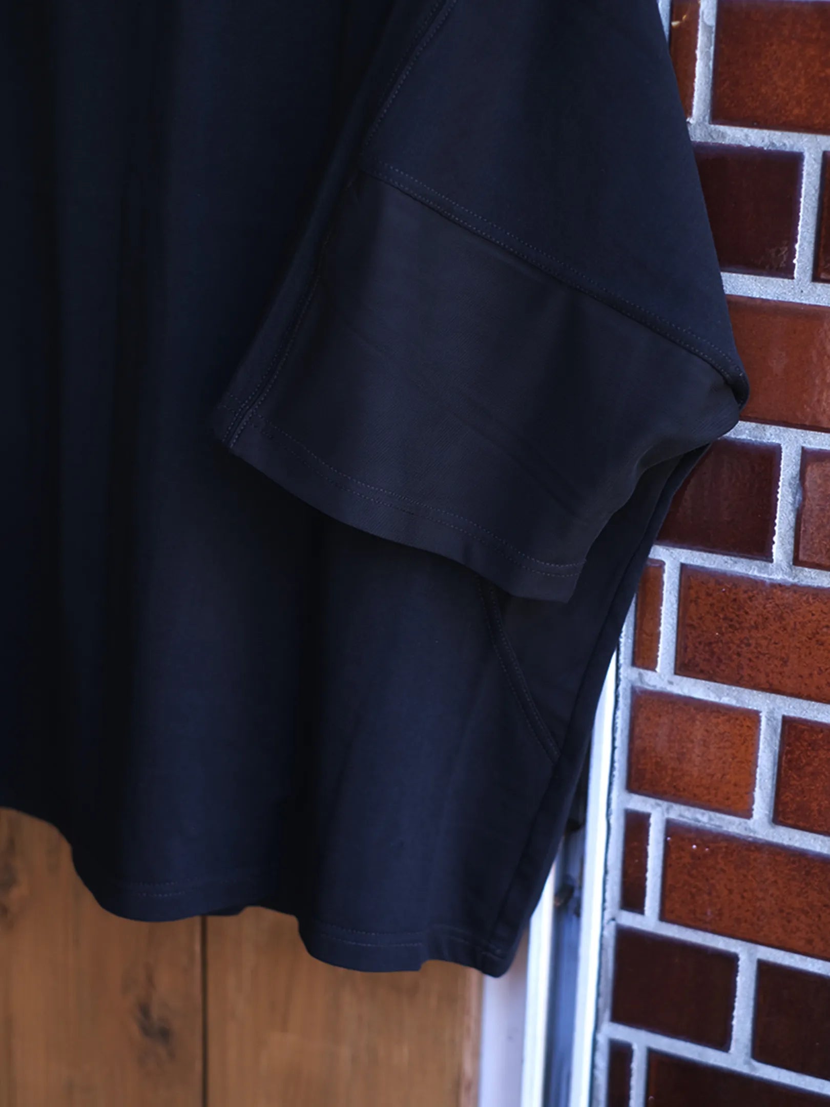 UNFRM "COTTON KNIT MESH RELAXED DOLMAN 6/10 PULLOVER(2colors)"