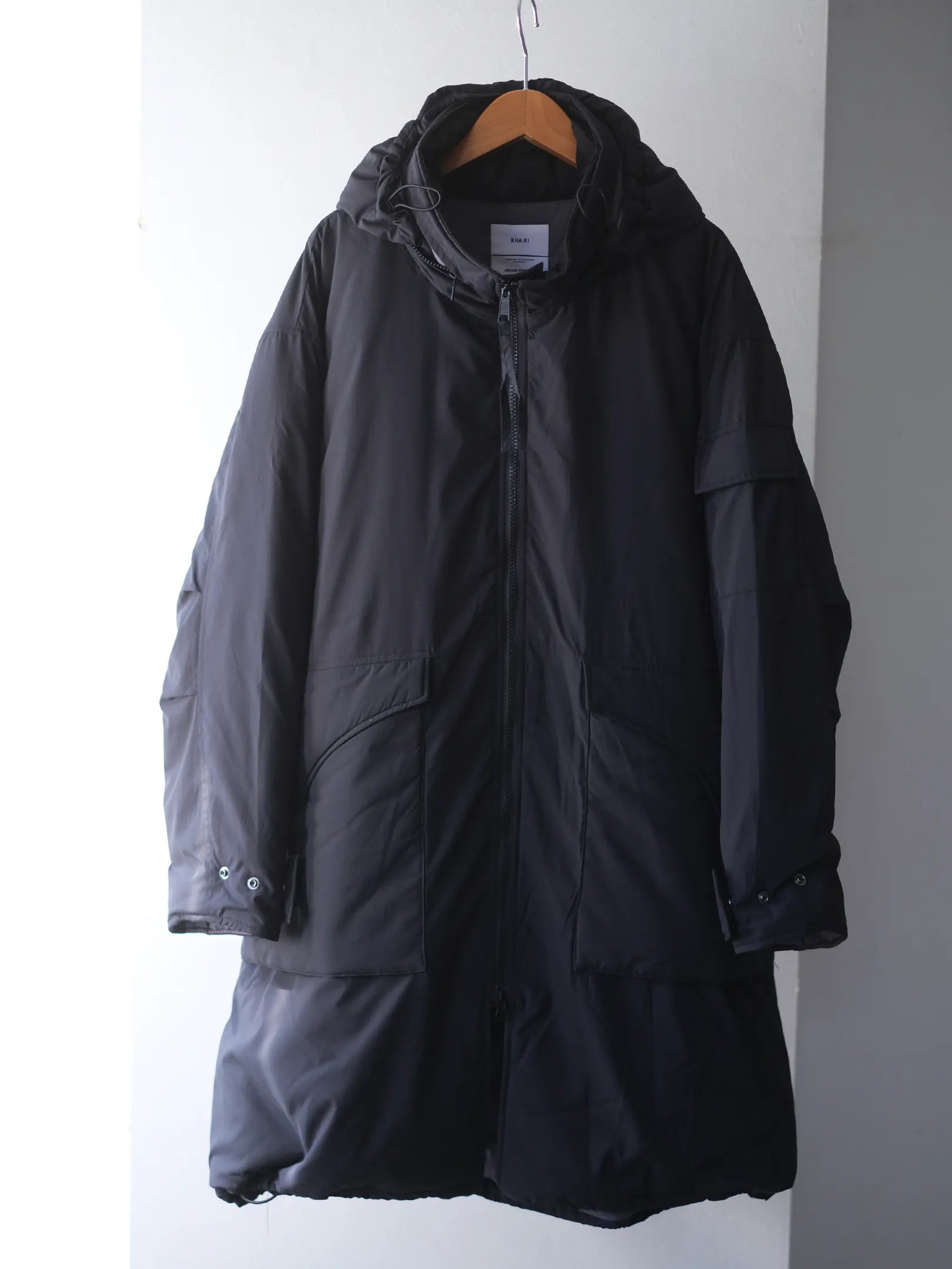 Kha:ki "MIL PADDING COAT(2colors)"