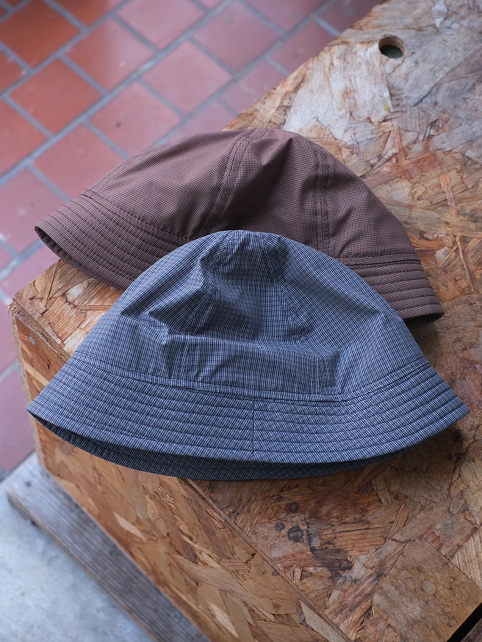 PICKLES "BALL SHORTER HAT-check-"(2colors)