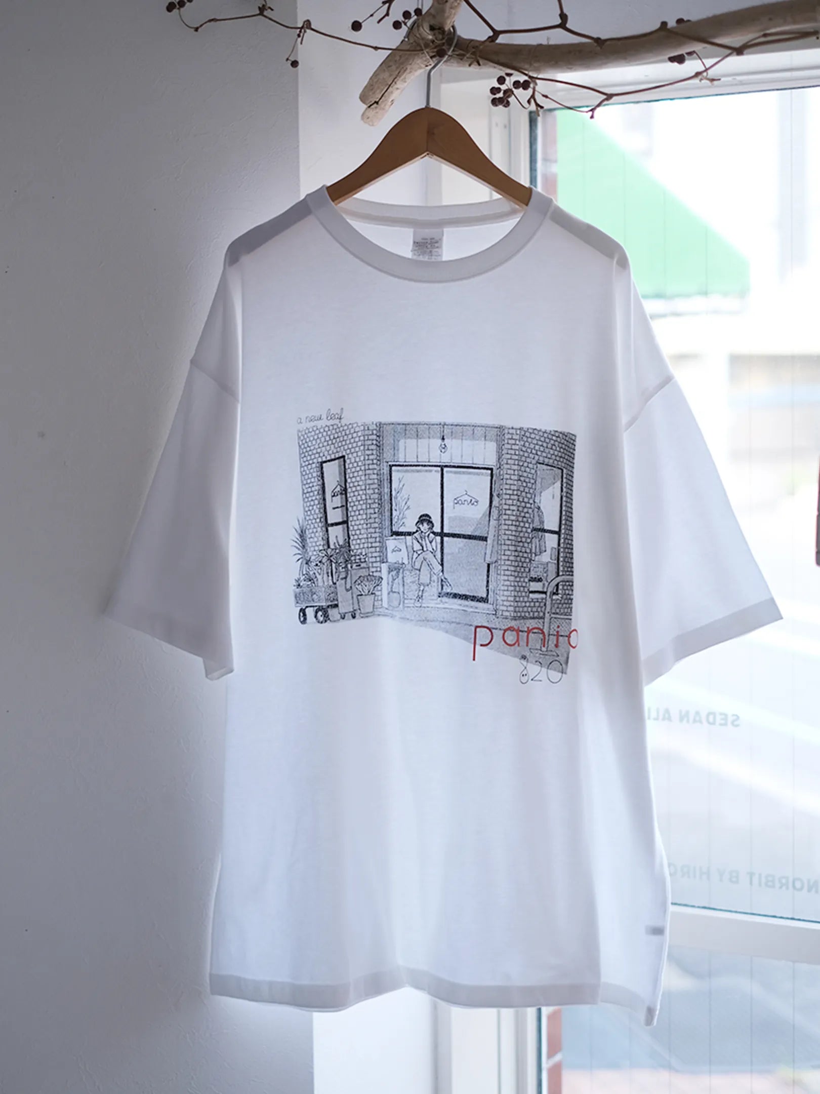 Panio×456  "820の日S/S Tee 2025 ver. "(XL CORAL)