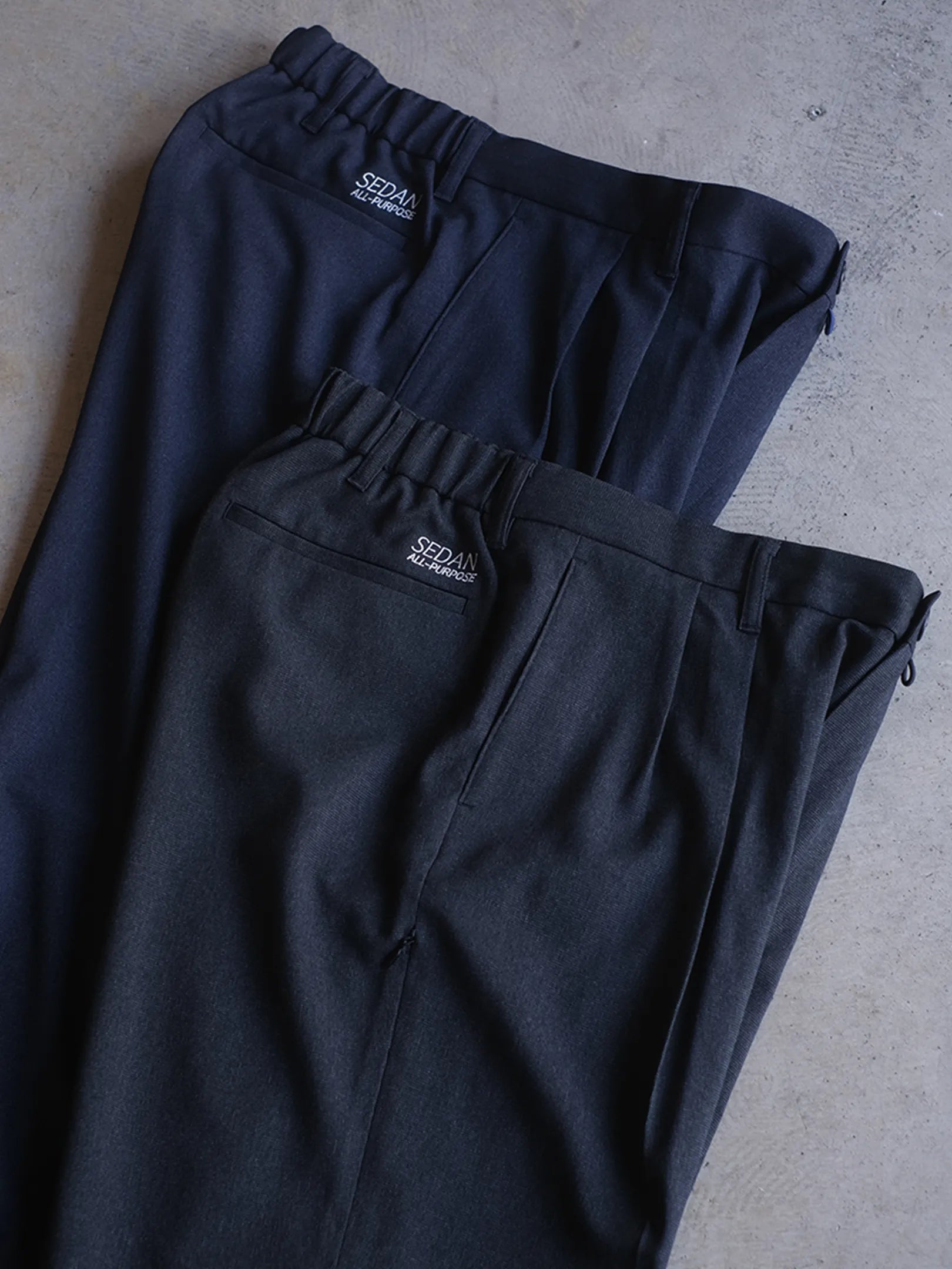 8/22 12~  SEDAN ALL-PURPOSE "Ventilation Wide Slacks(2colors)"