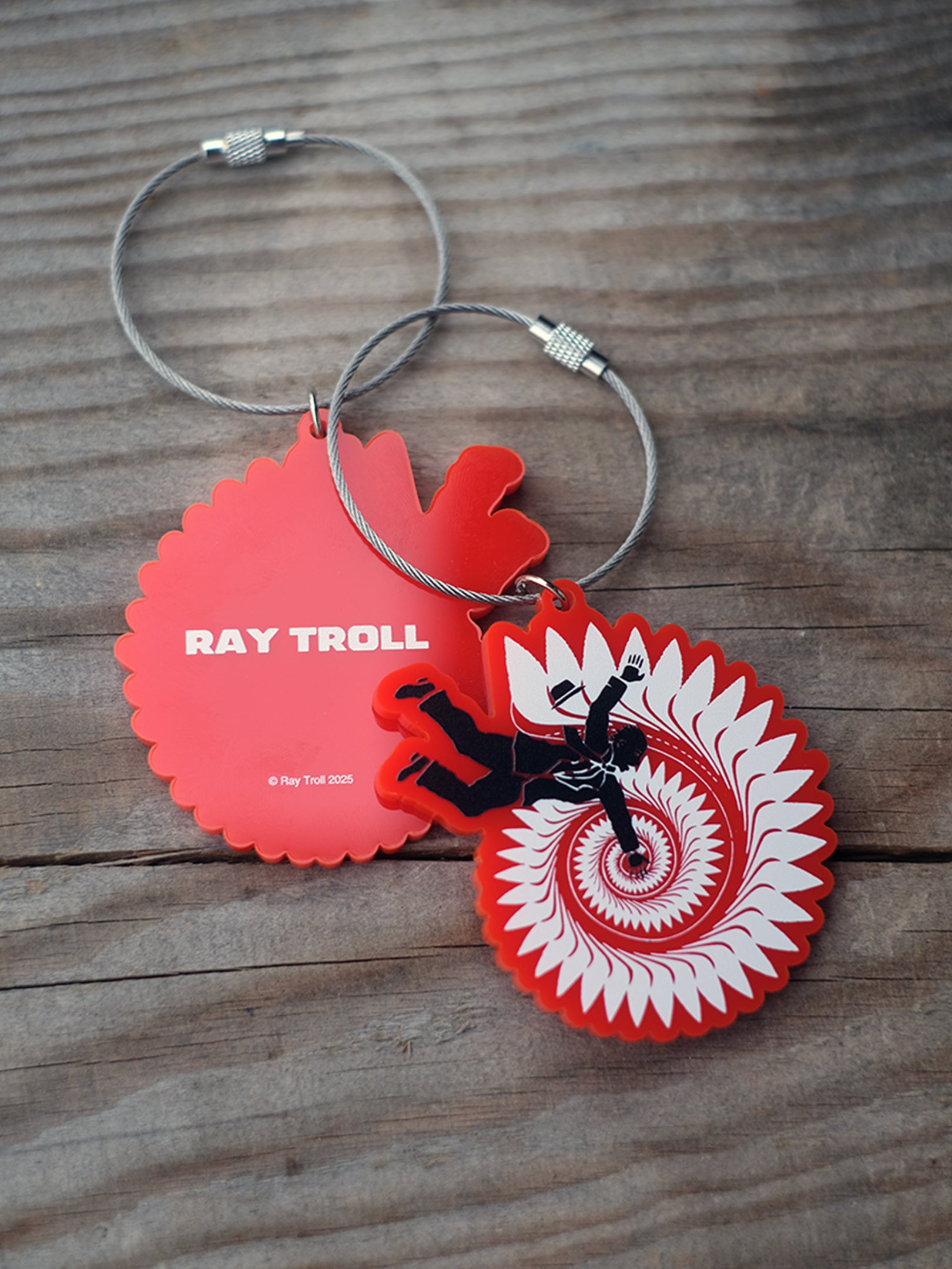 RAY TROLL "Acrylic Souvenir Key Chain"(5colors)