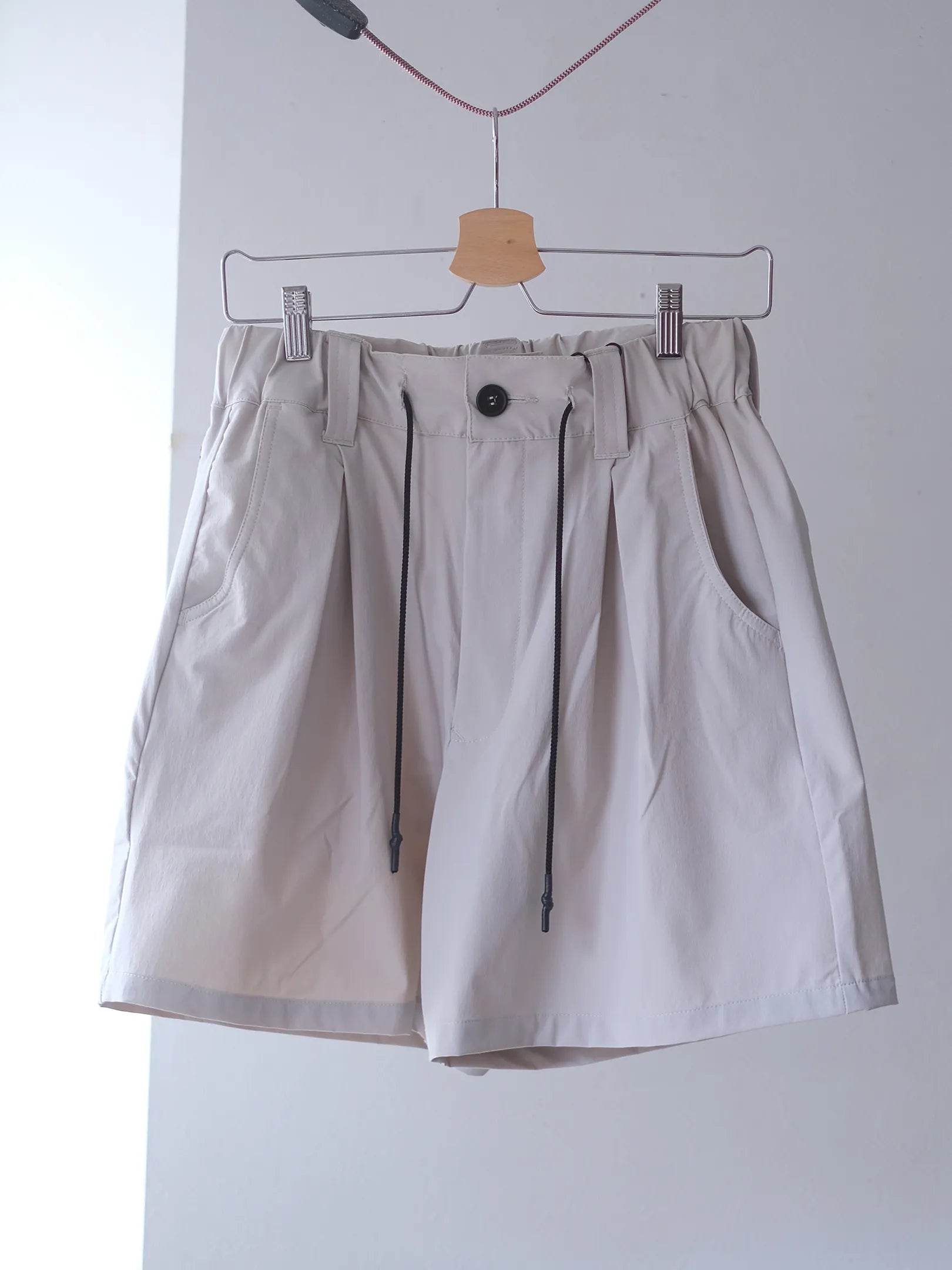 FAKIE STANCE  "Wide Shorts(WHITE)"