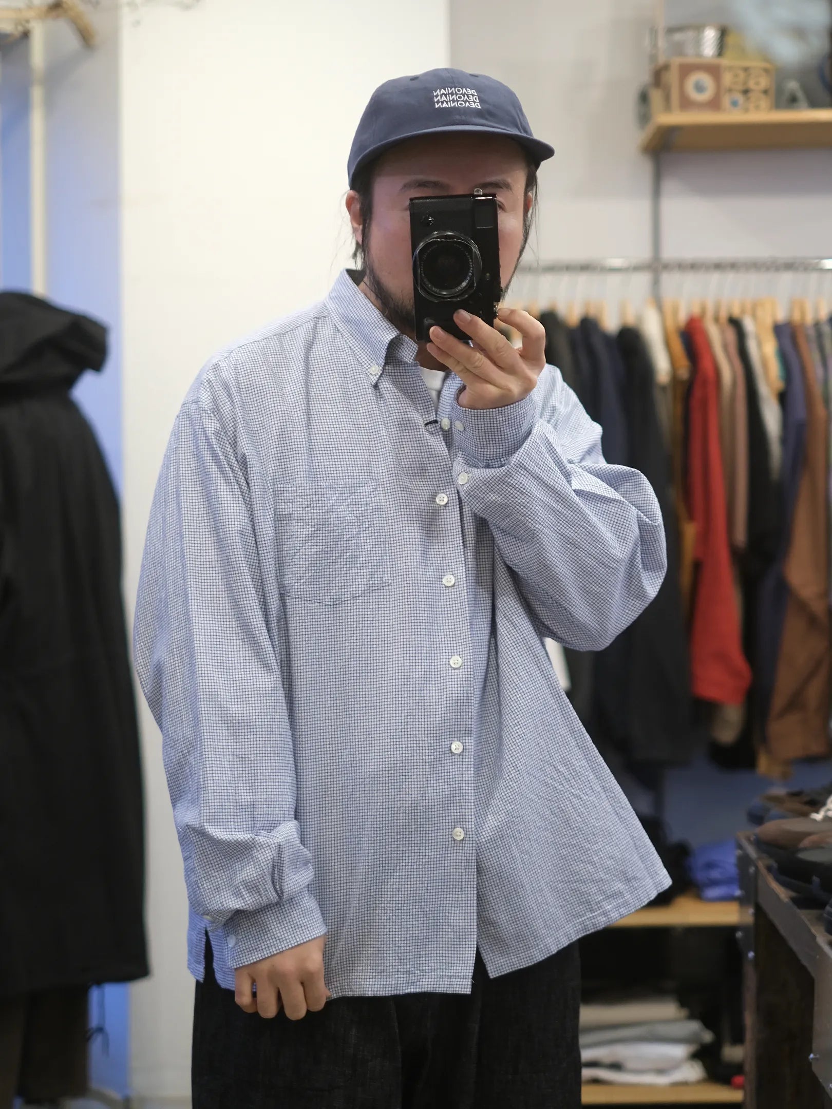 SEDAN ALL-PURPOSE "Light Oxford Box BD Shirt(2colors)"